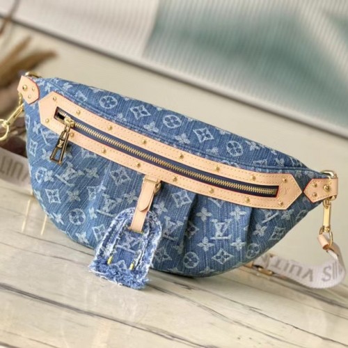 Louis Vuitton Monogram Denim High Rise Bumbag