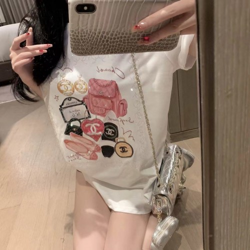 Chanel Luxury Items 3D Graphic T-Shirt