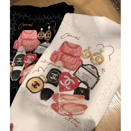 Chanel Luxury Items 3D Graphic T-Shirt