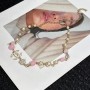 Chanel Pink Pearl CC Necklace