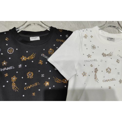 Chanel Starry Sky Sequin T-Shirt