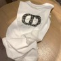 Dior CD Logo Bee Sequin T-Shirt