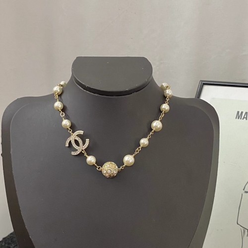 Chanel Pearl CC Necklace