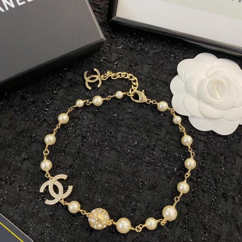 Chanel Pearl CC Necklace