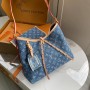 Louis Vuitton CarryAll PM Denim Blue