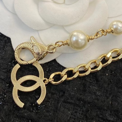 Chanel Pearl CC Necklace